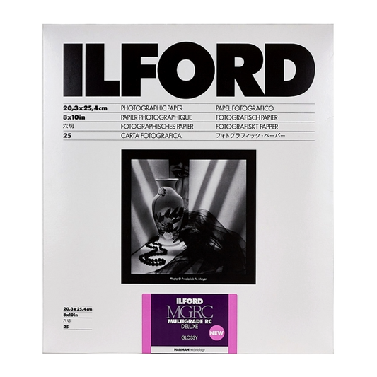 Ilford MGRC Multigrade Deluxe Glossy - 8x10/25 Sheets