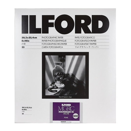 Ilford MGRC Multigrade Deluxe Pearl - 8x10/25 Sheets