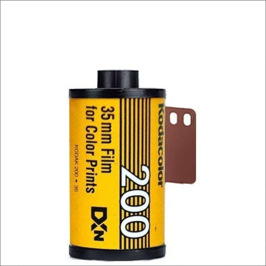 Kodak Color Plus 200 ISO 35mm film roll for color prints, featuring fine grain and rich color saturation.