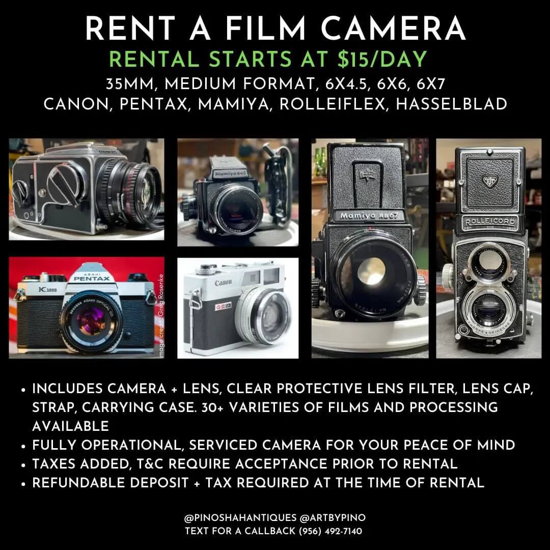 Film Camera Rentals for USA