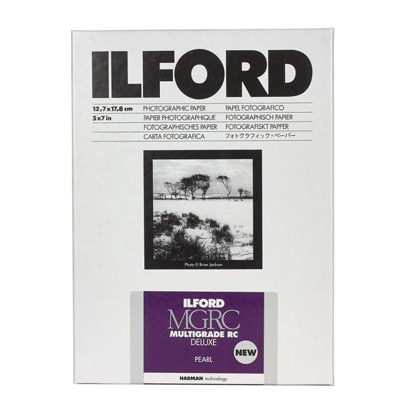 Ilford MGRC Multigrade Deluxe Pearl - 5x7/25 Sheets