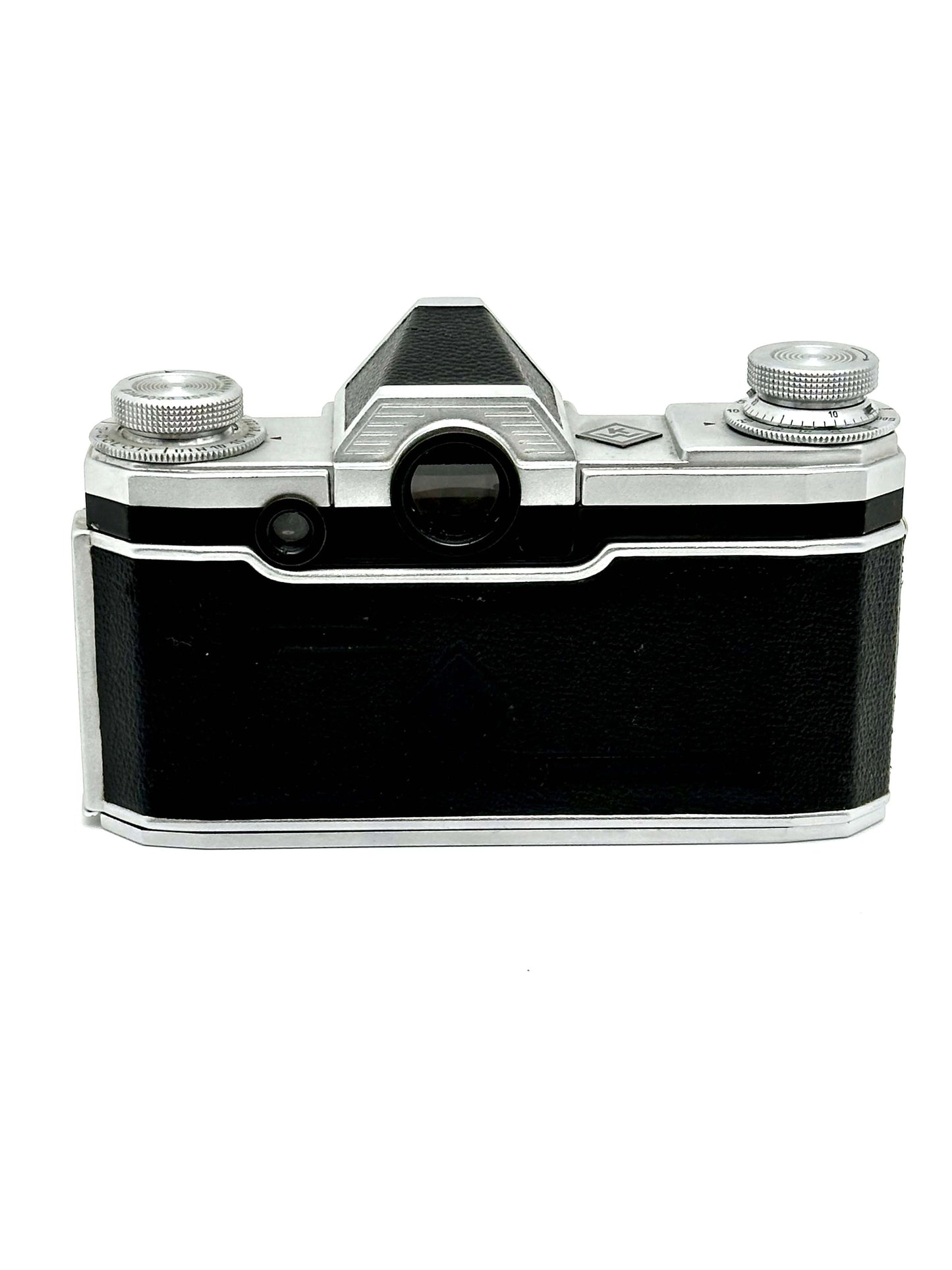 Praktina FX Vintage 35mm Film Camera w CZJ Flektogon 35mm f2.8 rear view