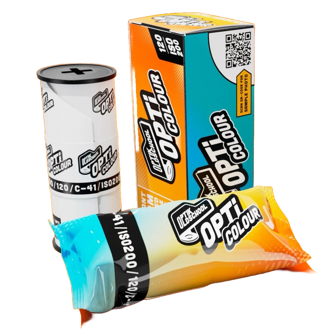 PRE-ORDER Optik Oldschool OptiColour 200 C41 Film 35mm & 120
