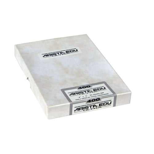 Arista edu ultra 400 sheet notebook with a white textured cover and black printed branding.