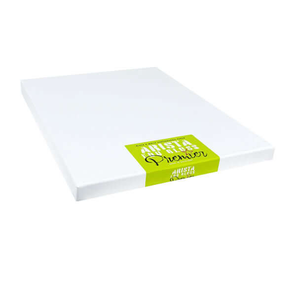 Arista EDU Premier VC RC Gloss 8x10 BW Photography Paper 25 Sheets packaging, showcasing high-quality darkroom paper.