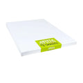 White canvas panel with a lime green label that reads ’arista premier’ and features the brand’s logo.