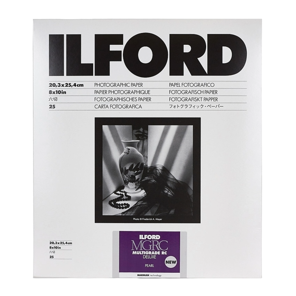 Ilford MGRC Multigrade Deluxe Pearl - 8x10/25 Sheets