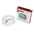 White plastic spool with red central tab for tank system 1500