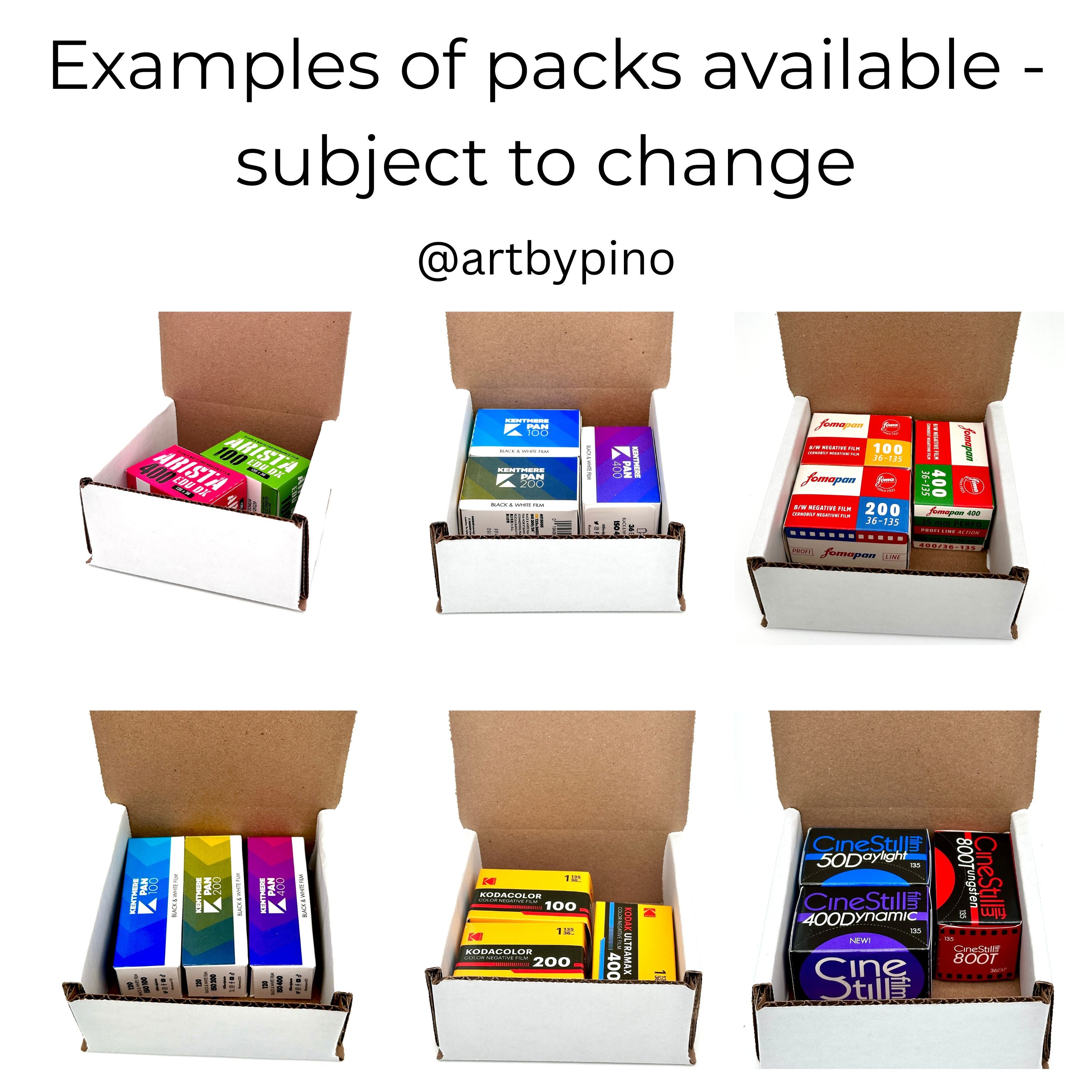 Analog Film Value Packs – 35mm &amp; 120 (Dual & Trio Bundles)