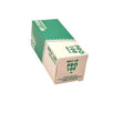 Green and beige cardboard box for reflex lab pro 100 film.