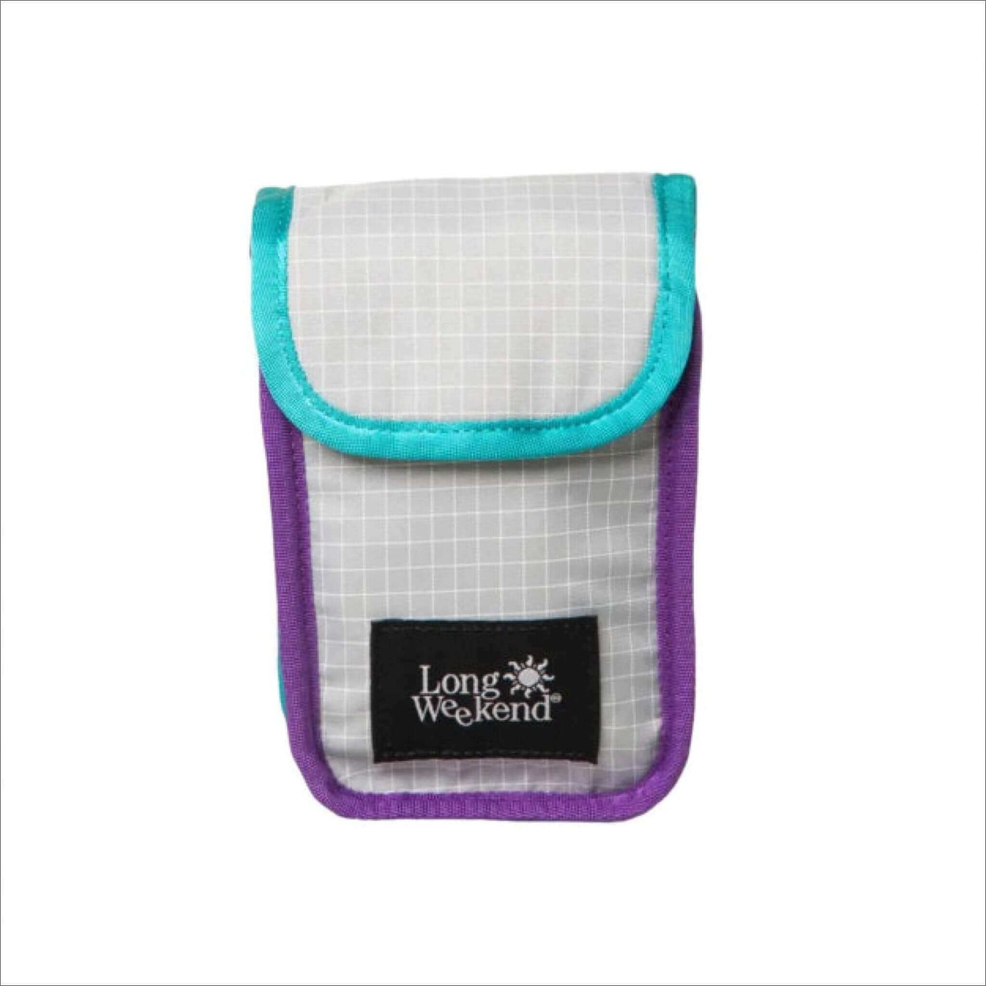 Long Weekend Camera Pouch in Cosmic Purple, designed for point-and-shoot cameras with a stylish and protective design.